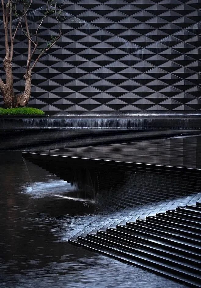 水景石材設(shè)計(jì)新潮流：黑色石材的魅力與獨(dú)特加工工藝(圖19)