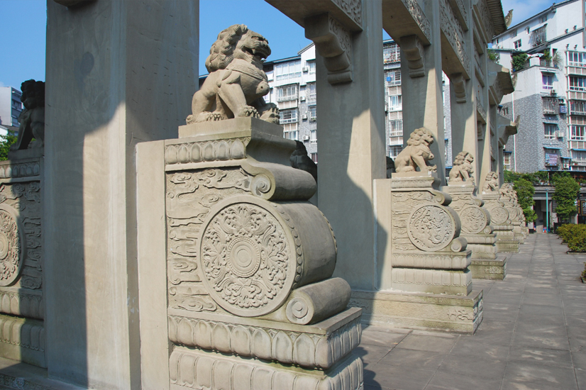 石材雕刻墻(圖1) 石材雕刻墻(圖1)