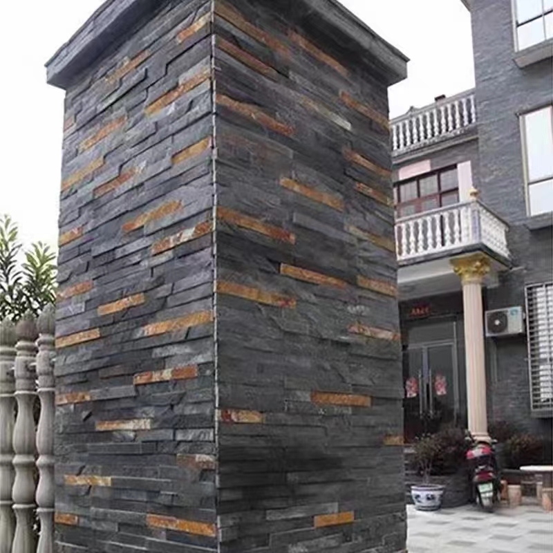 文化石廠家推薦供應(yīng)的外墻裙文化石鋪貼厚度要求(圖4)