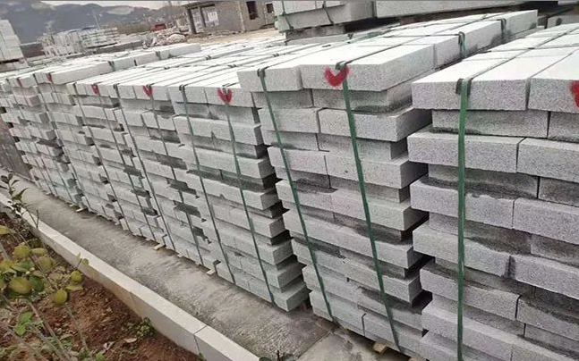 山東白麻石材廠家芝麻白花崗巖定制