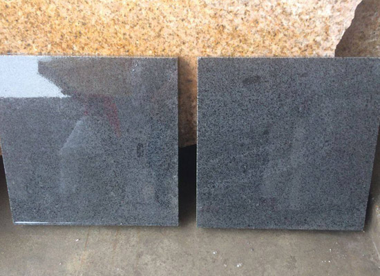 芝麻黑光面石材 芝麻黑光面石材