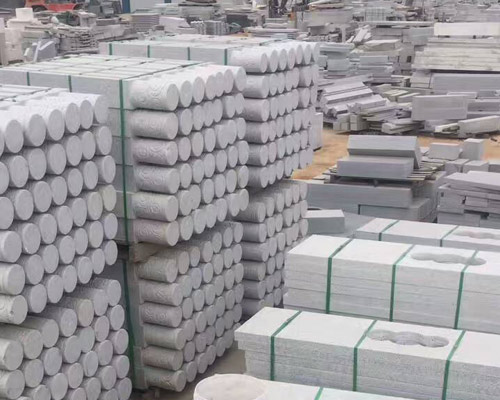 花崗巖河道石材欄桿多少錢一米？