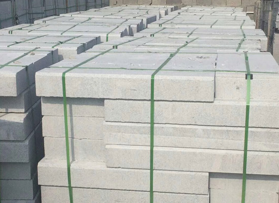 芝麻白路沿石石材 芝麻白路沿石石材