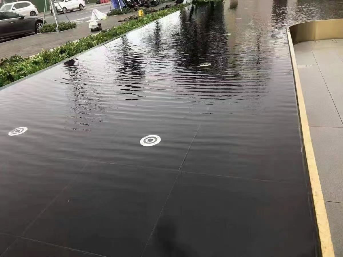 黑色水景石材鋪貼常用石材