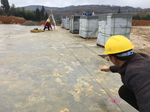 石材測(cè)量，定位放樣寫(圖1)