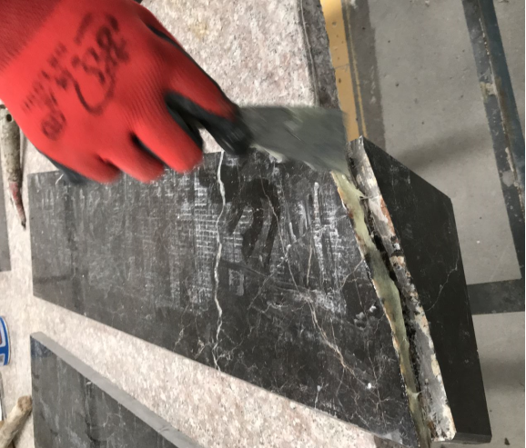 大理石裂了怎么辦，花崗巖石板裂紋怎么處理(圖1)