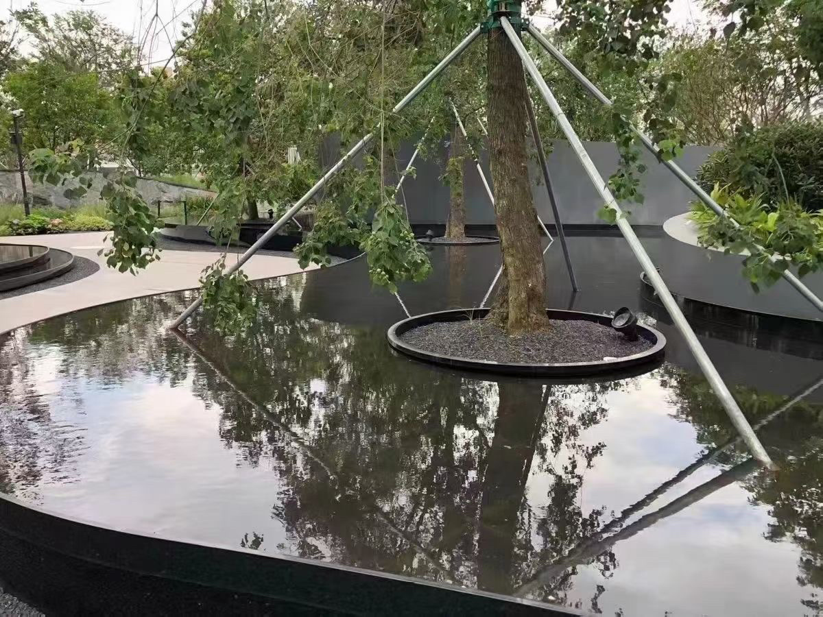 石材水景、彎道、壓頂如何測量計算用料