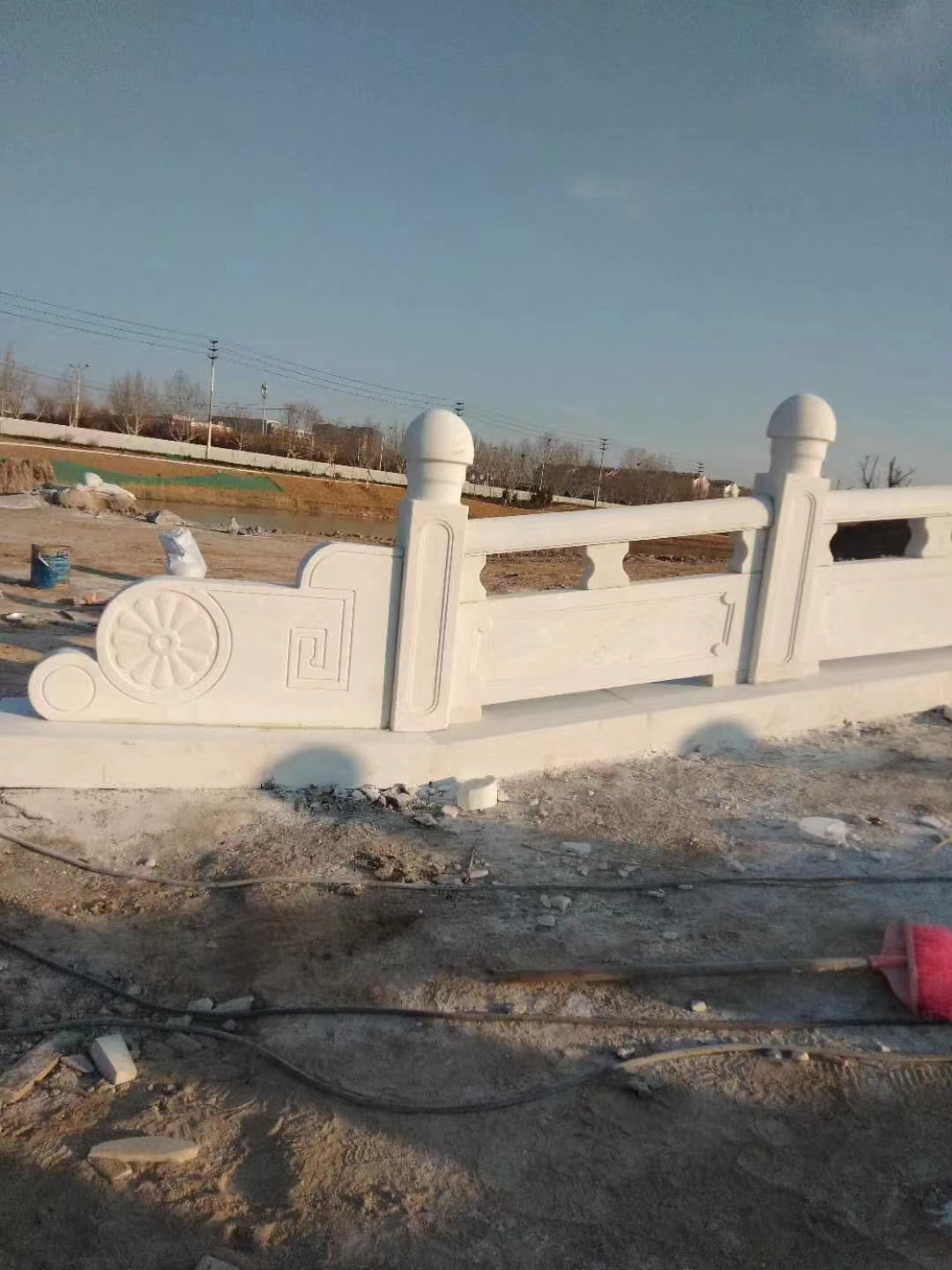 石材欄桿加工種類、加工工藝及安裝注意事項(圖1)